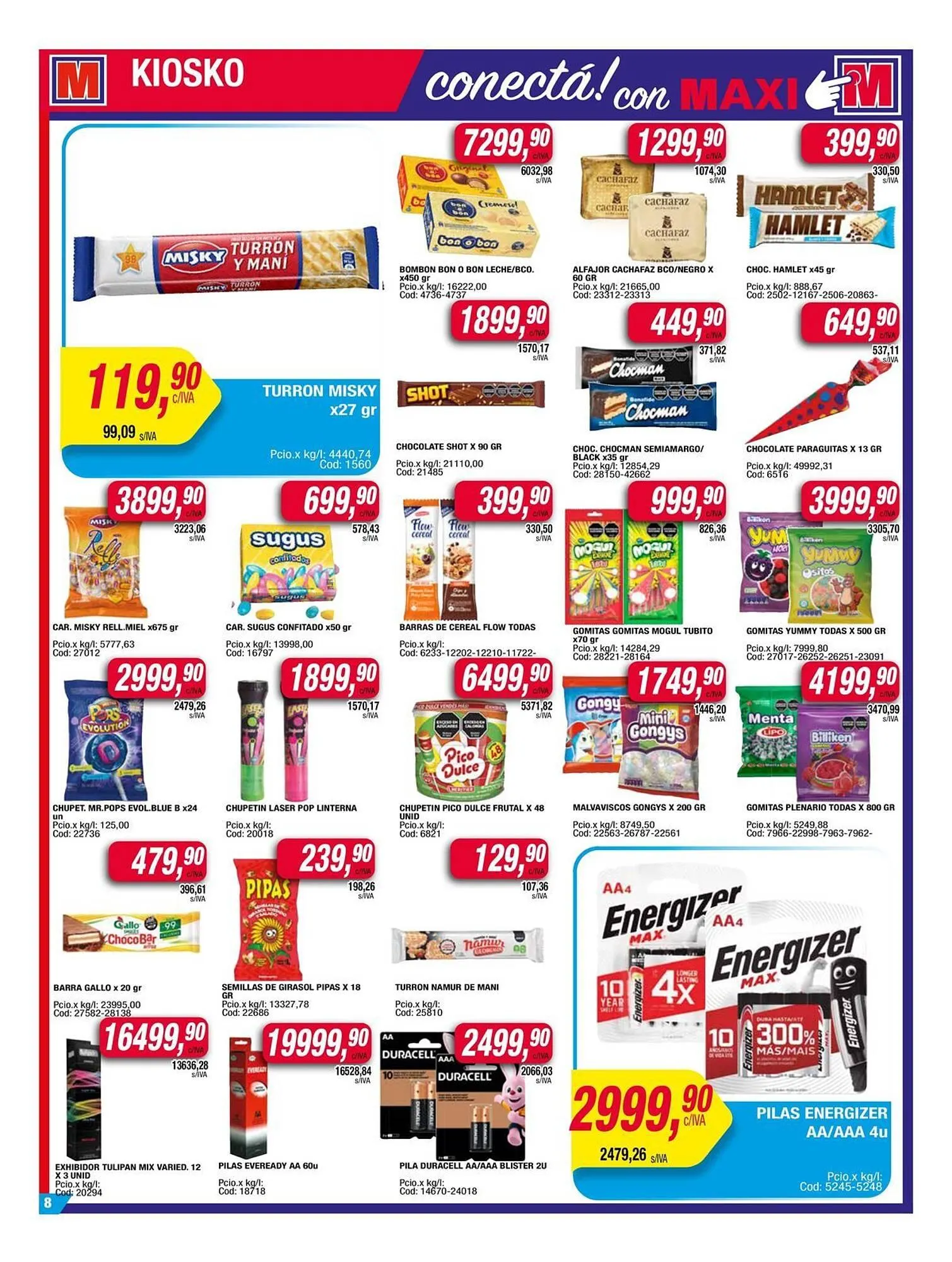 Ofertas de Catálogo Maxiconsumo 8 de enero al 15 de enero 2025 - Página 8 del catálogo