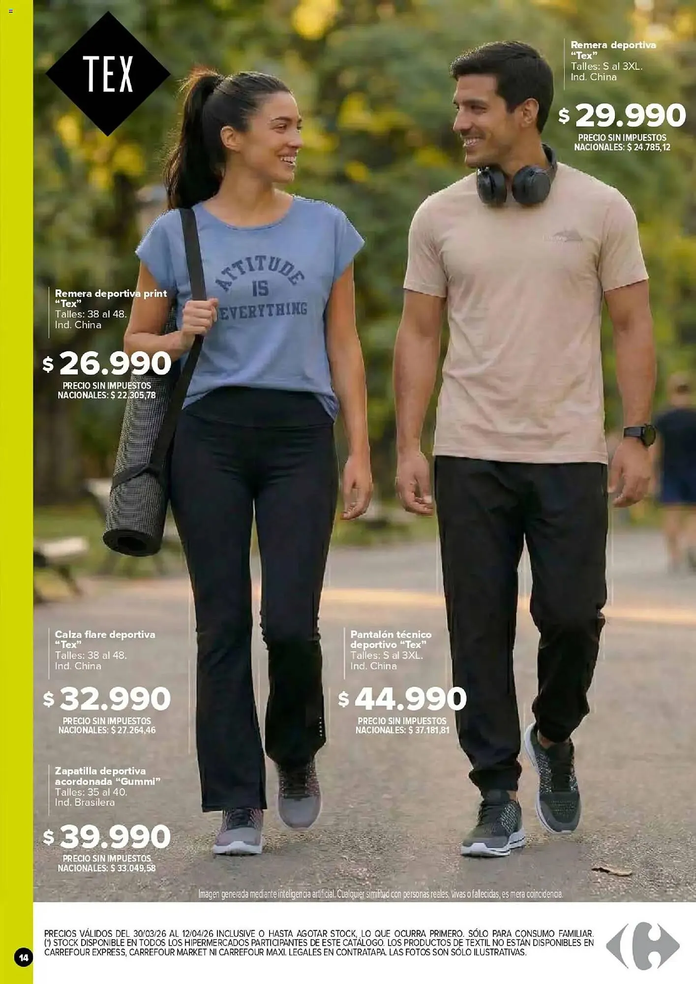 Ofertas de Catálogo Carrefour 30 de marzo al 13 de abril 2026 - Página 14 del catálogo