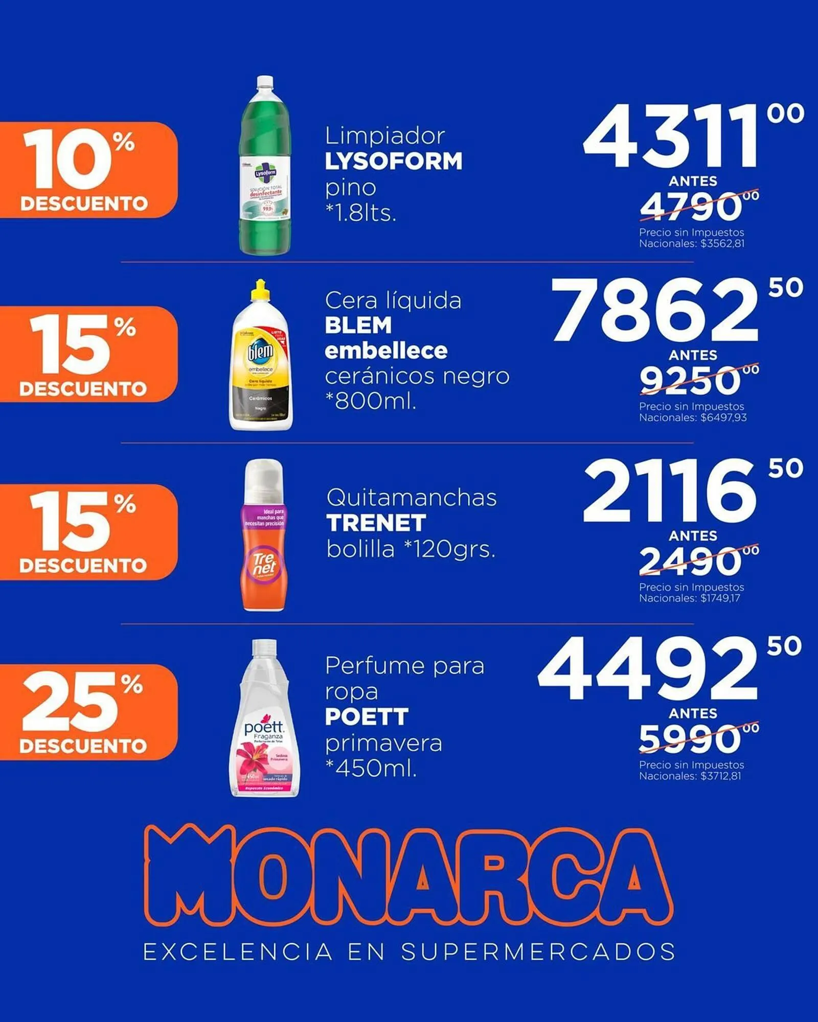 Ofertas de Catálogo Supermercados Monarca 8 de mayo al 31 de mayo 2025 - Página 2 del catálogo