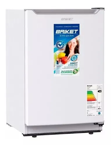 Heladera Bajo Mesada Briket Bk1f1010 125 Litros
