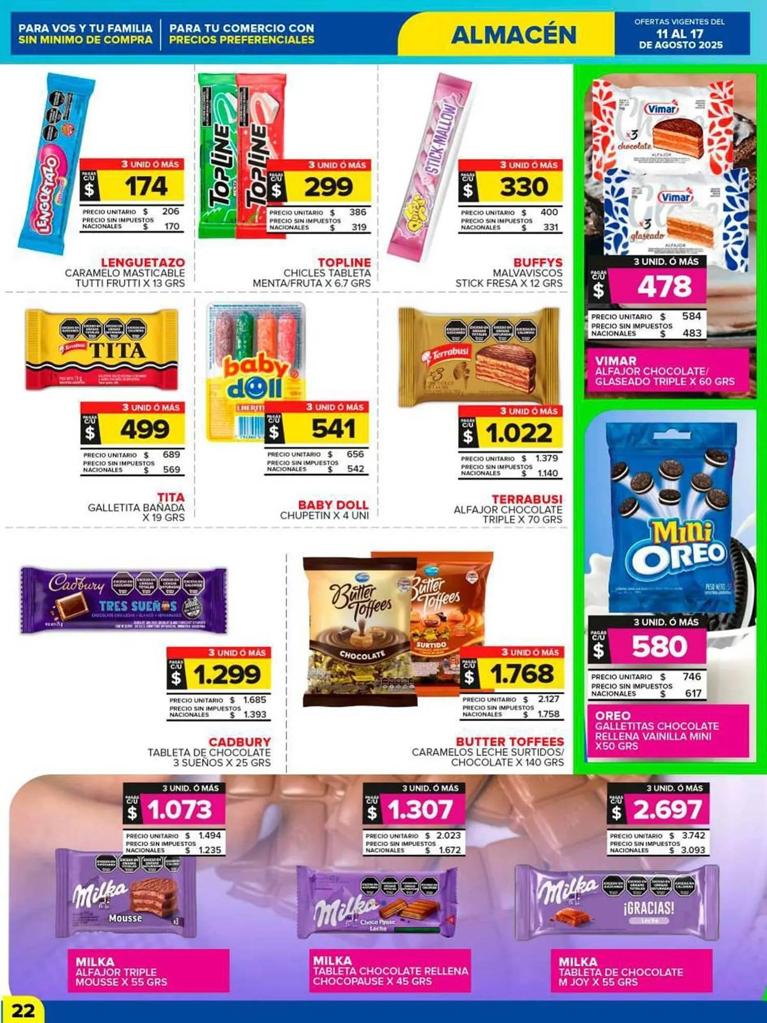 Ofertas de Catálogo Carrefour Maxi 11 de agosto al 17 de agosto 2025 - Página 22 del catálogo