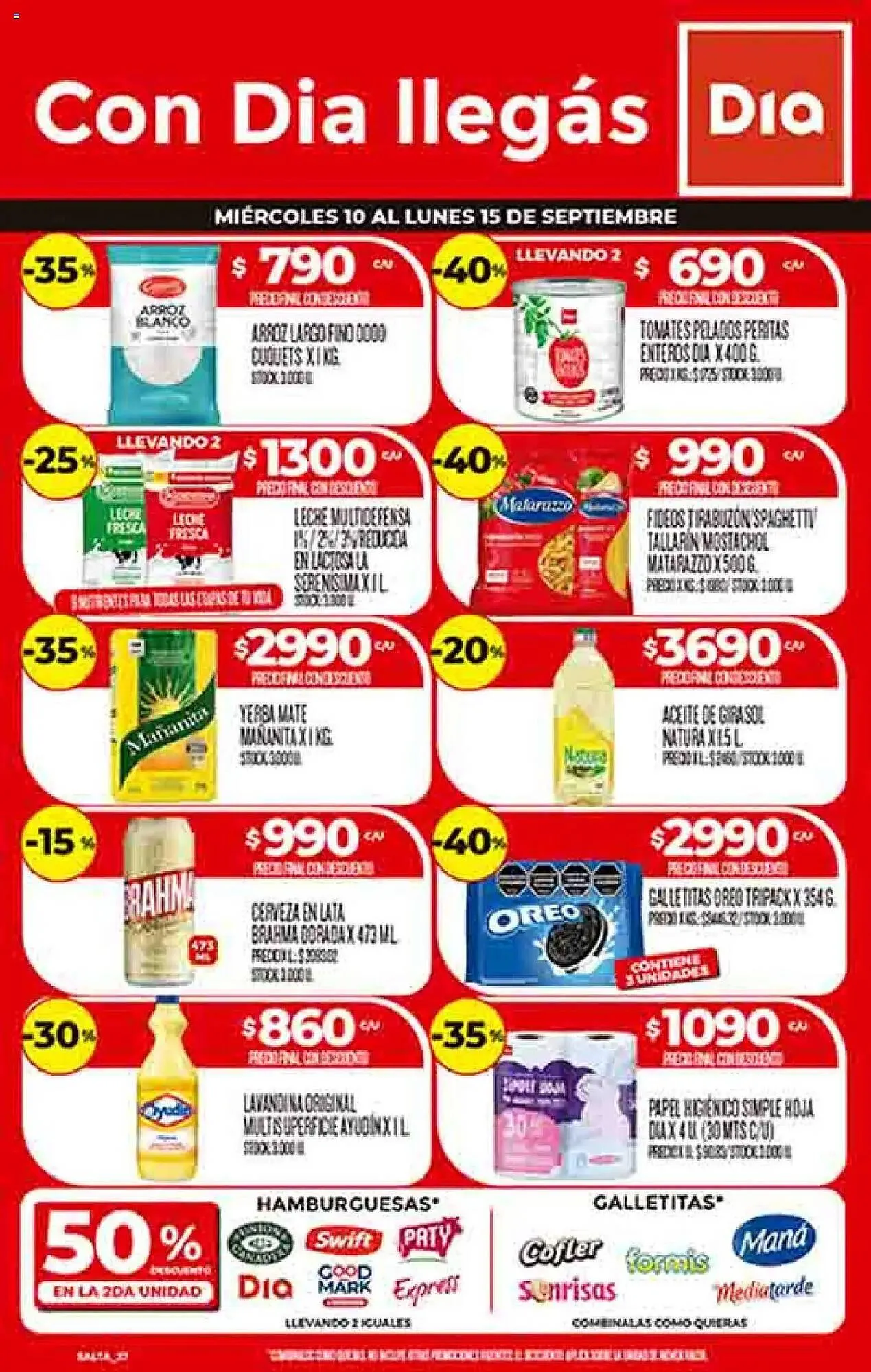 Ofertas de Folleto Supermercados DIA 10 de septiembre al 17 de septiembre 2025 - Página 1 del catálogo