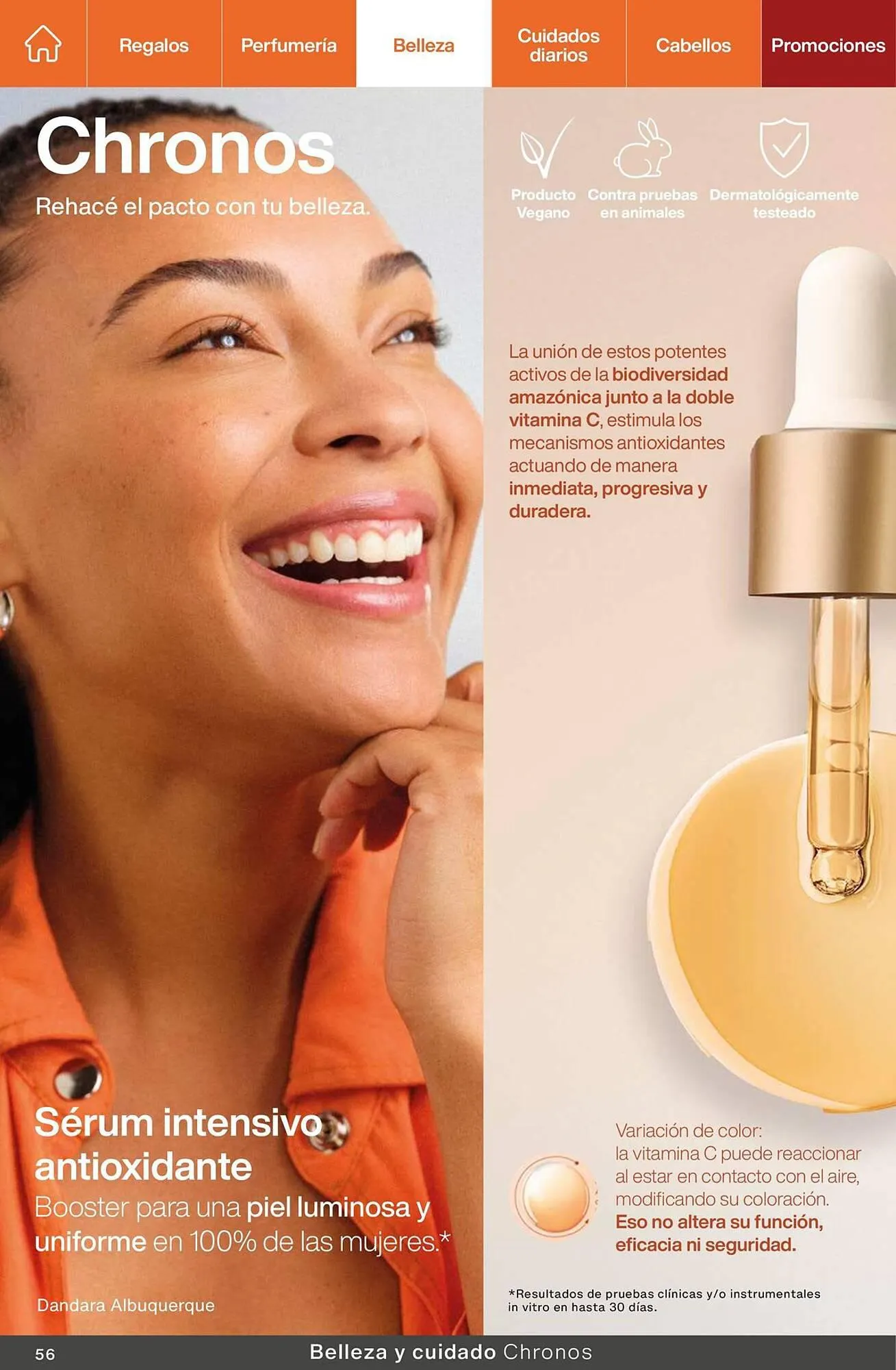 Ofertas de Catálogo Natura 27 de septiembre al 31 de octubre 2023 - Página 56 del catálogo