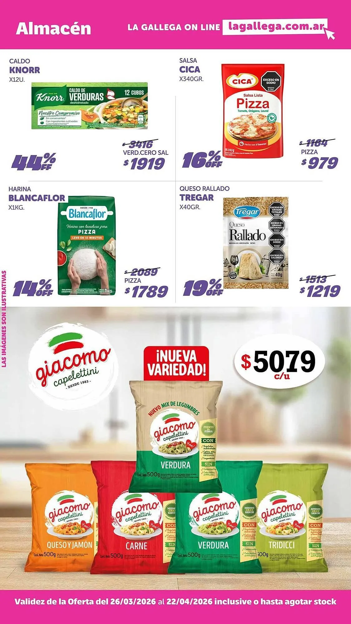 Ofertas de Catálogo La Gallega Supermercados 7 de abril al 22 de abril 2026 - Página 3 del catálogo