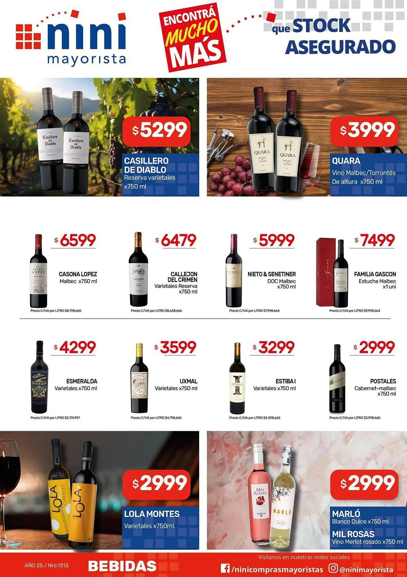 Ofertas de Catálogo Nini Mayorista 23 de junio al 29 de junio 2025 - Página 12 del catálogo