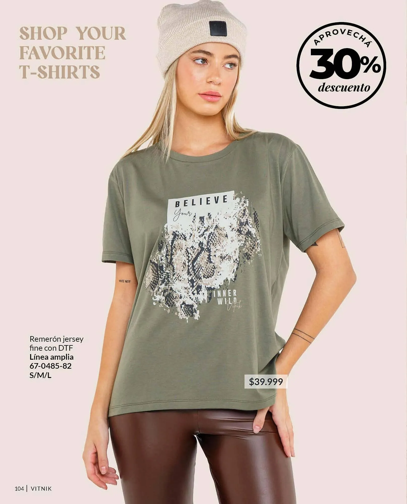 Ofertas de Catálogo Vitnik 7 de julio al 31 de julio 2025 - Página 104 del catálogo