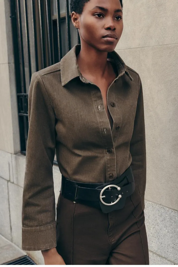 CAMISA ENTALLADA ZW COLLECTION