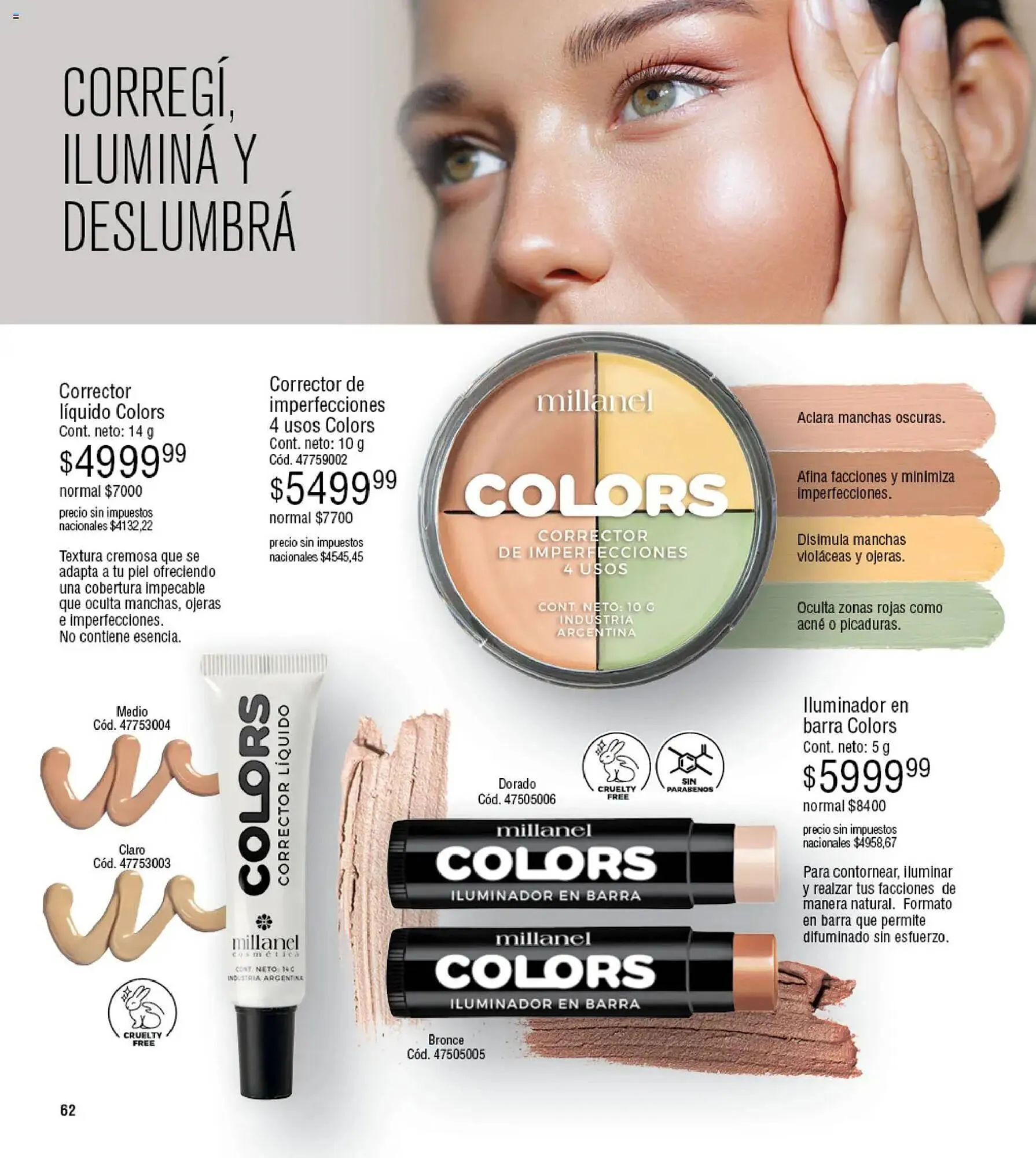 Ofertas de Catálogo Millanel Cosmética 27 de abril al 25 de mayo 2026 - Página 62 del catálogo