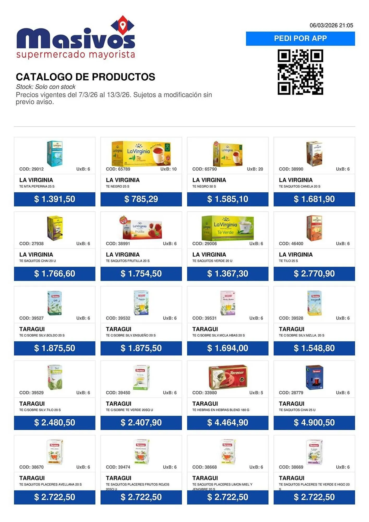 Ofertas de Catálogo Masivos 7 de marzo al 13 de marzo 2026 - Página 34 del catálogo