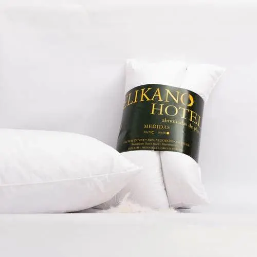 Almohada de Pluma Pelikano Hogar Duvet 50x90 Linea Hotel