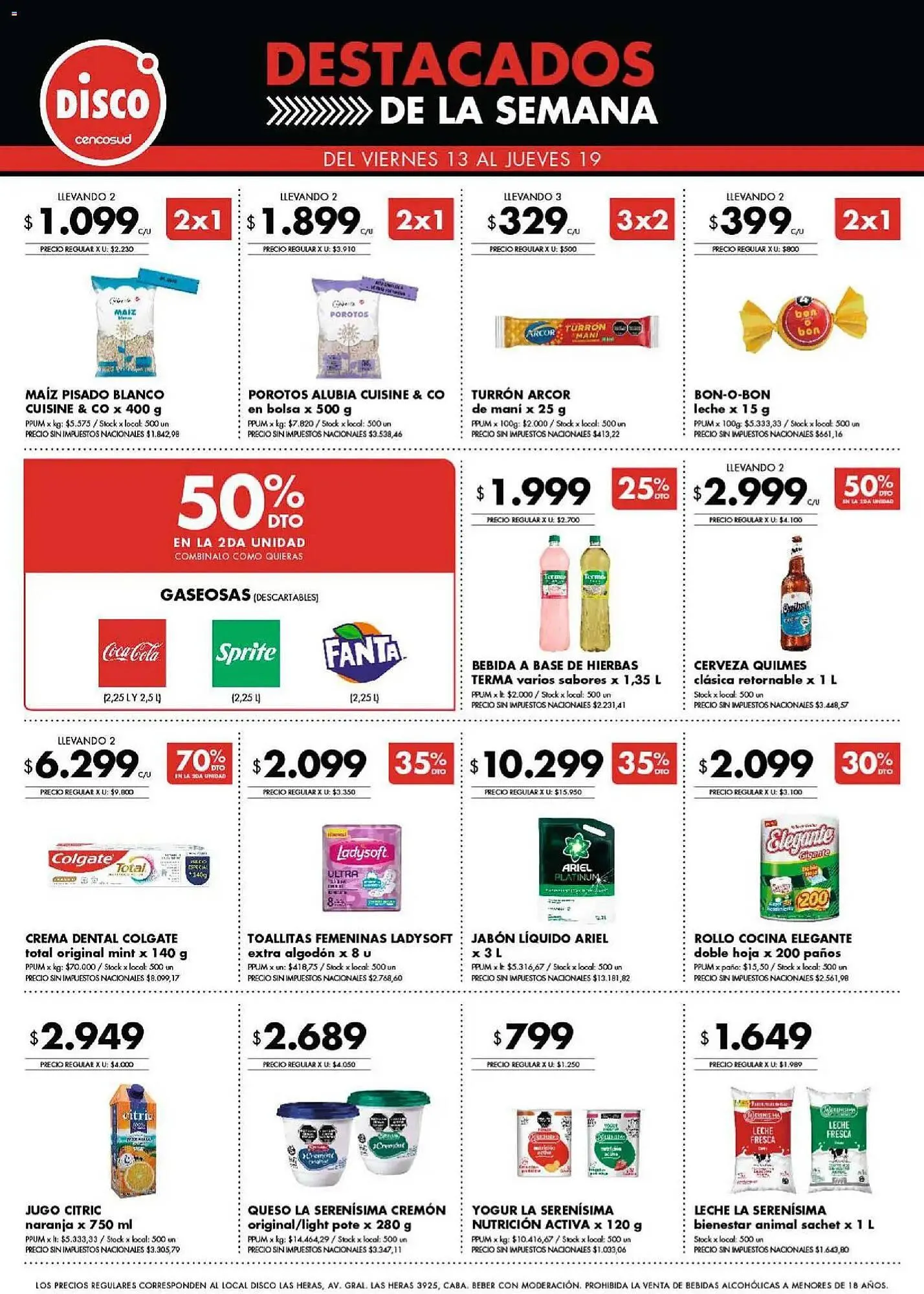 Ofertas de Folleto Disco 13 de marzo al 16 de marzo 2026 - Página 9 del catálogo
