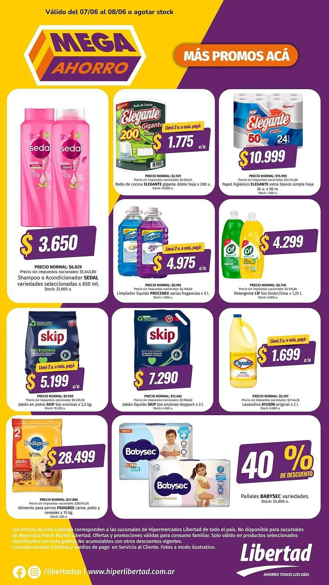 Ofertas de Catálogo Hipermercado Libertad 6 de julio al 8 de julio 2025 - Página 2 del catálogo