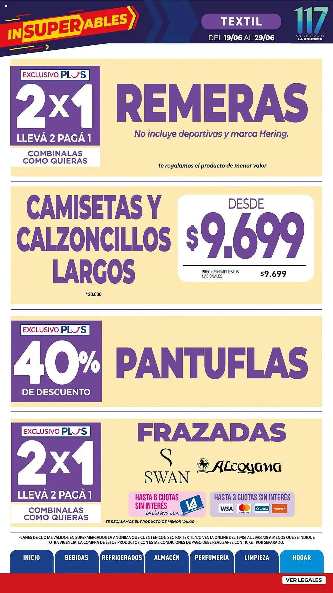 Ofertas de Catálogo La Anonima 19 de junio al 30 de junio 2025 - Página 43 del catálogo