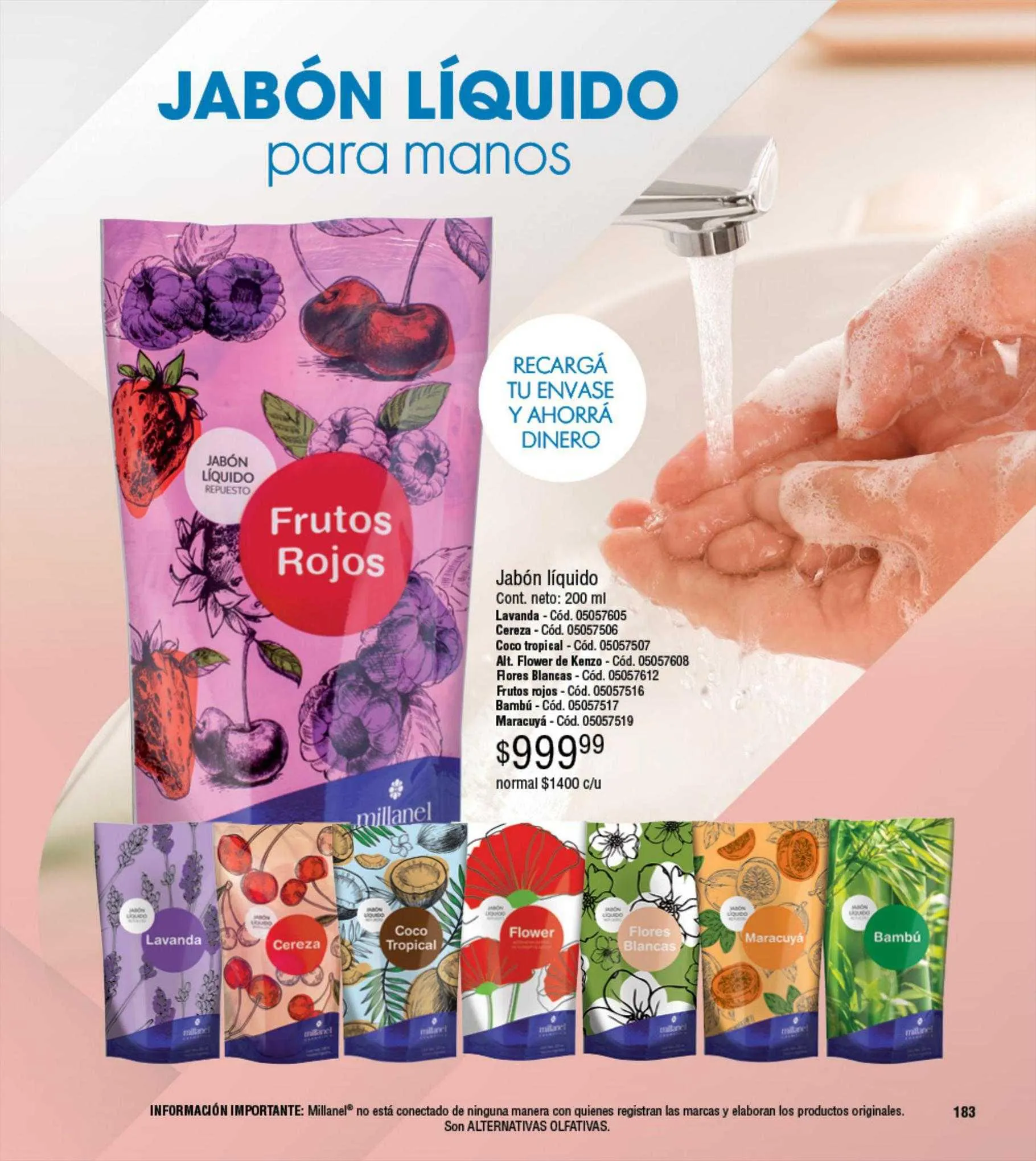 Ofertas de Catálogo Millanel Cosmética 21 de julio al 31 de julio 2023 - Página 183 del catálogo