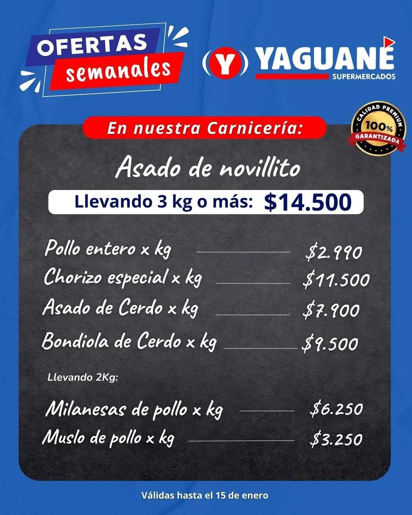 Ofertas de Catálogo Yaguane Supermercados 9 de enero al 15 de enero 2026 - Página 4 del catálogo