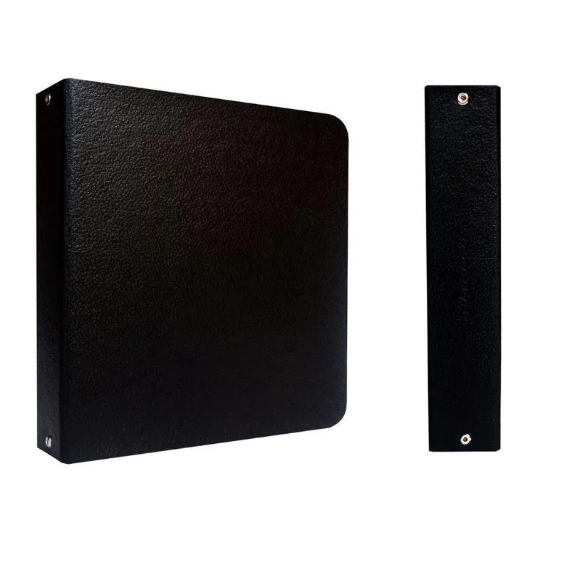 CARPETA ESCOLAR 3 ANILLAS 40MM FIBRA NEGRA FIBRACAP
