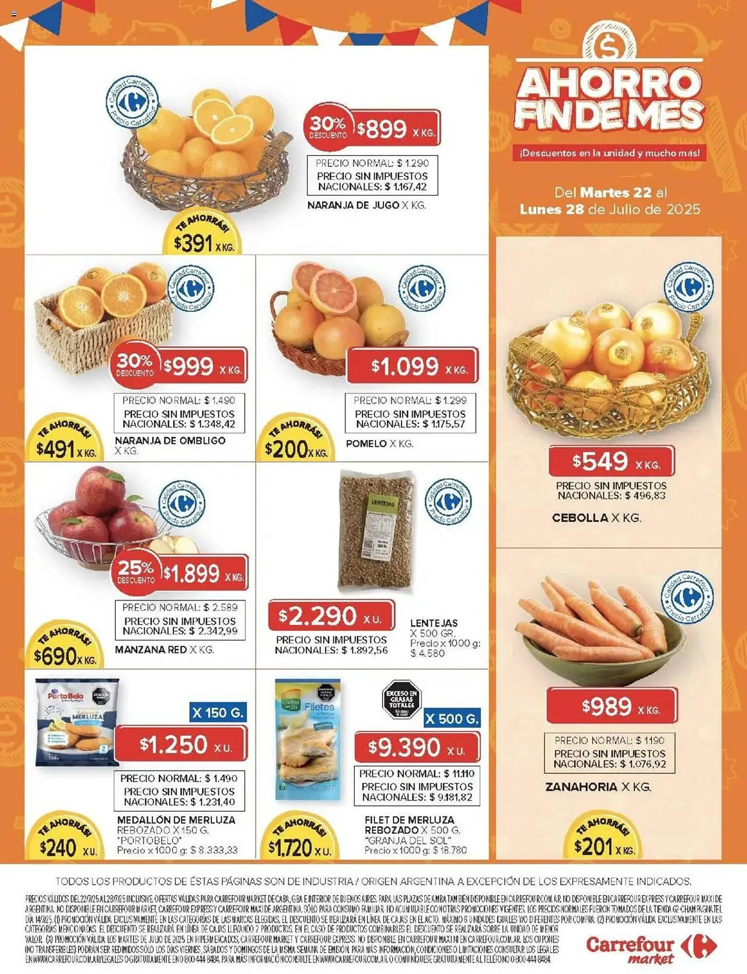 Ofertas de Catálogo Carrefour Market 22 de julio al 28 de julio 2025 - Página 3 del catálogo