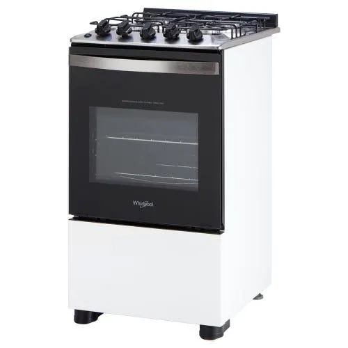 Cocina multigas Whirlpool WFO4NBB blanca