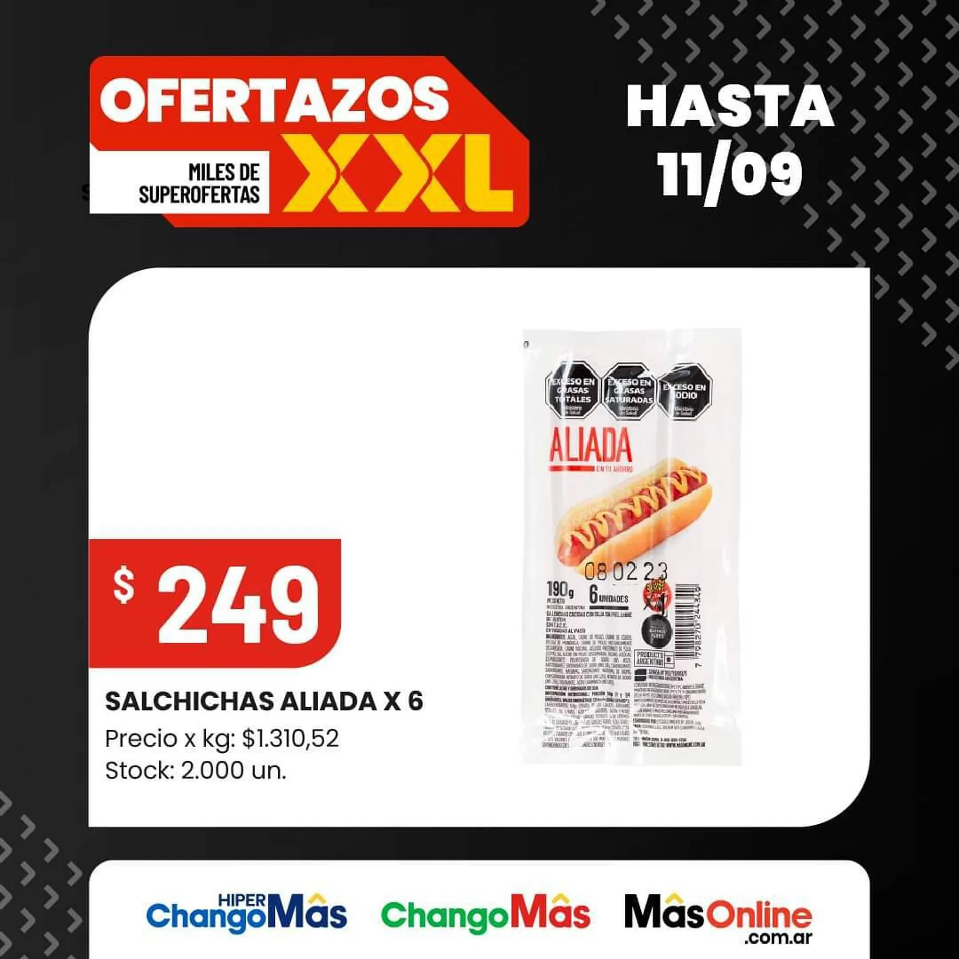 Ofertas de Catálogo Changomas 23 de agosto al 30 de septiembre 2023 - Página 1 del catálogo