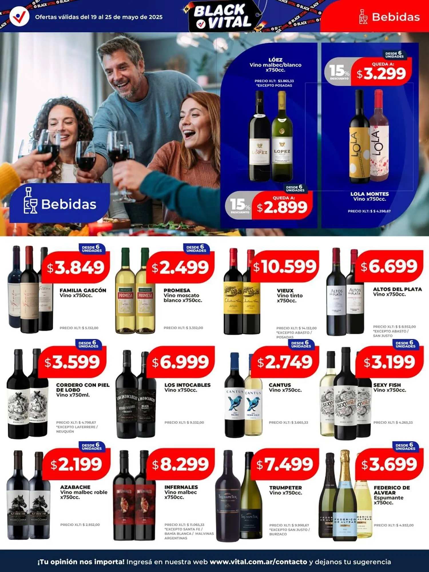 Ofertas de Catálogo Supermayorista Vital 19 de mayo al 25 de mayo 2025 - Página 18 del catálogo