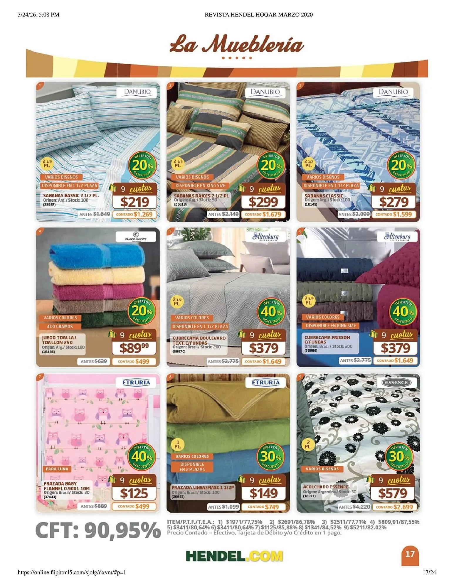 Ofertas de Catálogo Hendel 24 de marzo al 31 de marzo 2026 - Página 17 del catálogo