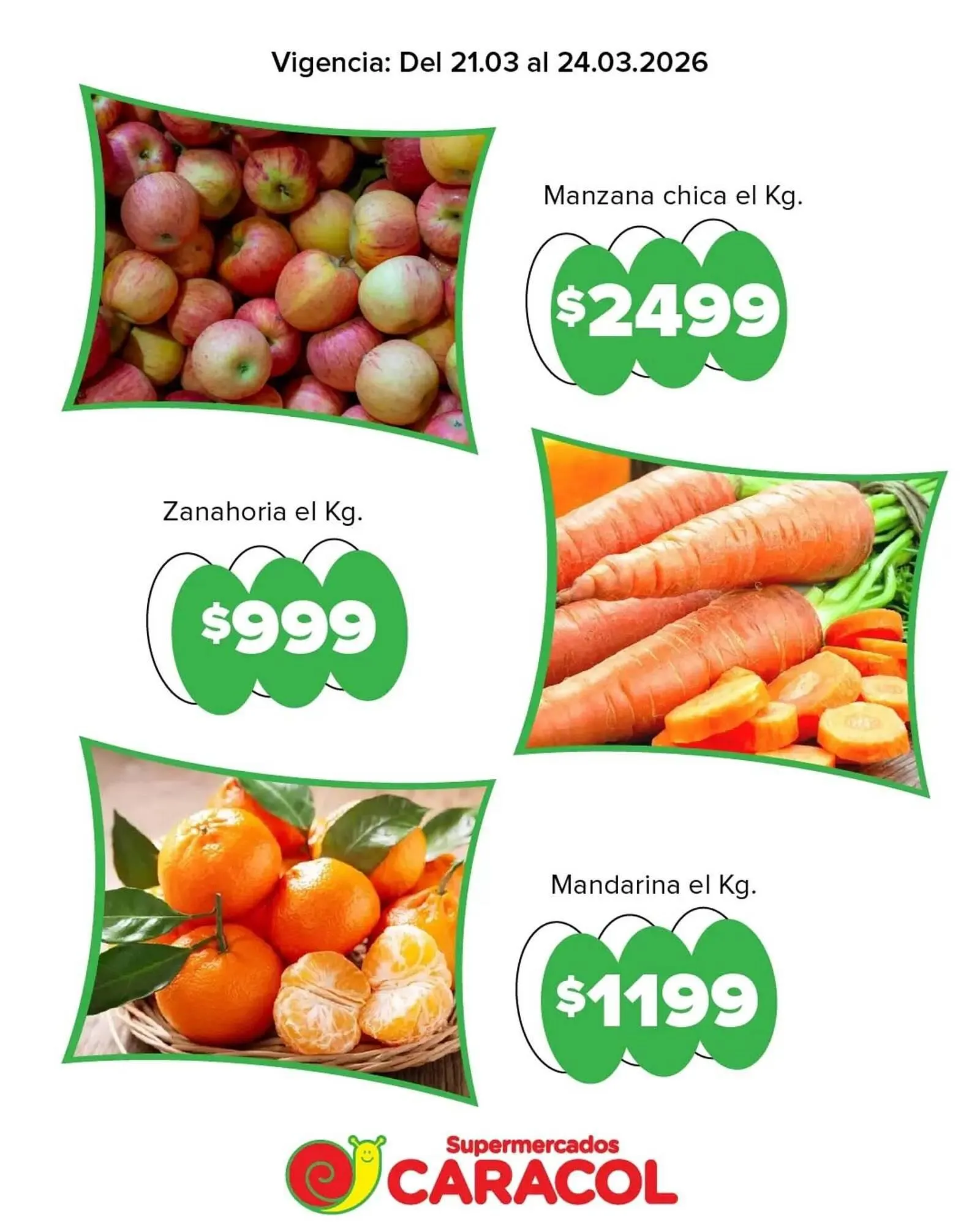 Ofertas de Catálogo Supermercados Caracol 21 de marzo al 25 de marzo 2026 - Página 4 del catálogo