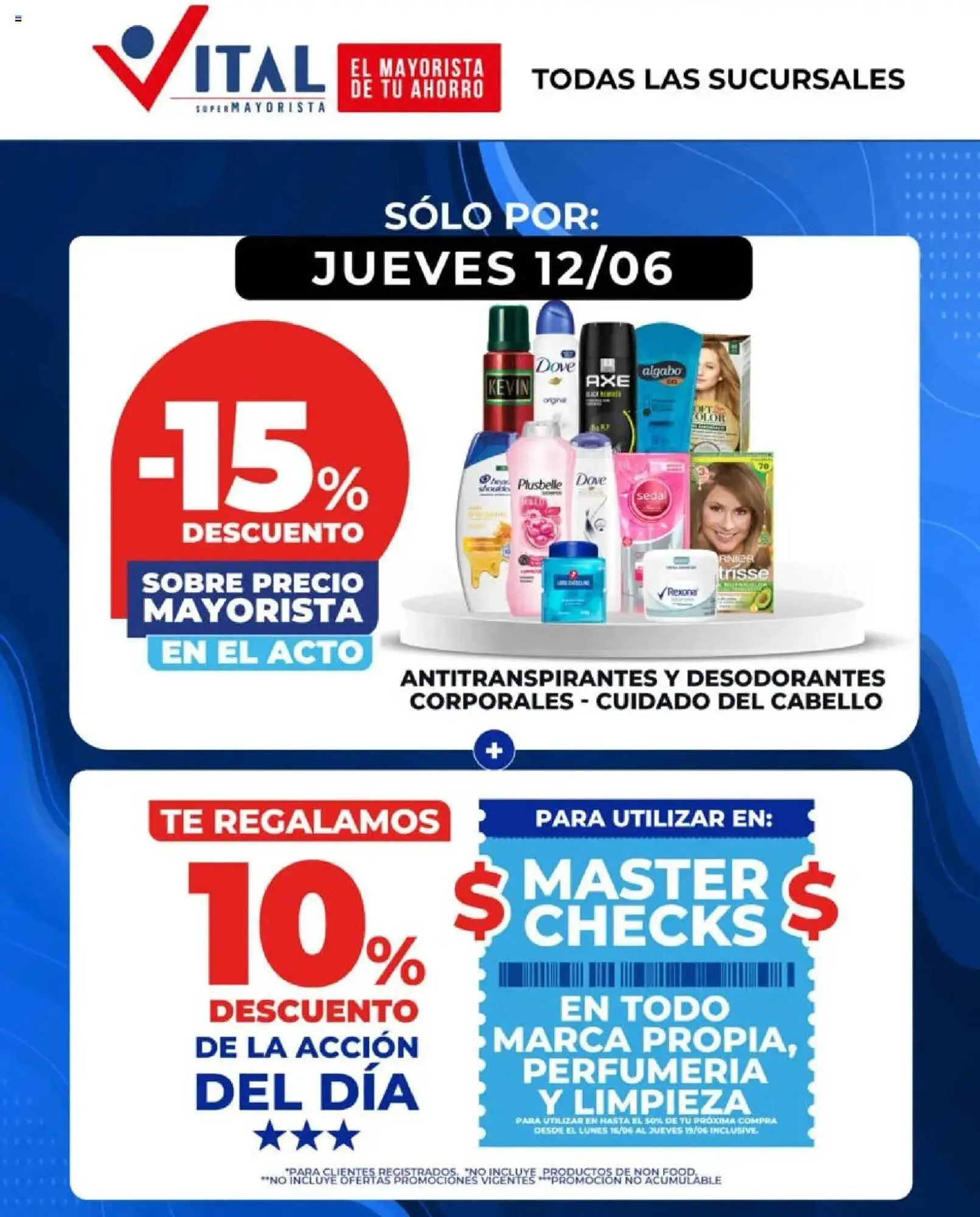 Ofertas de Catálogo Supermayorista Vital 12 de junio al 12 de junio 2025 - Página 1 del catálogo