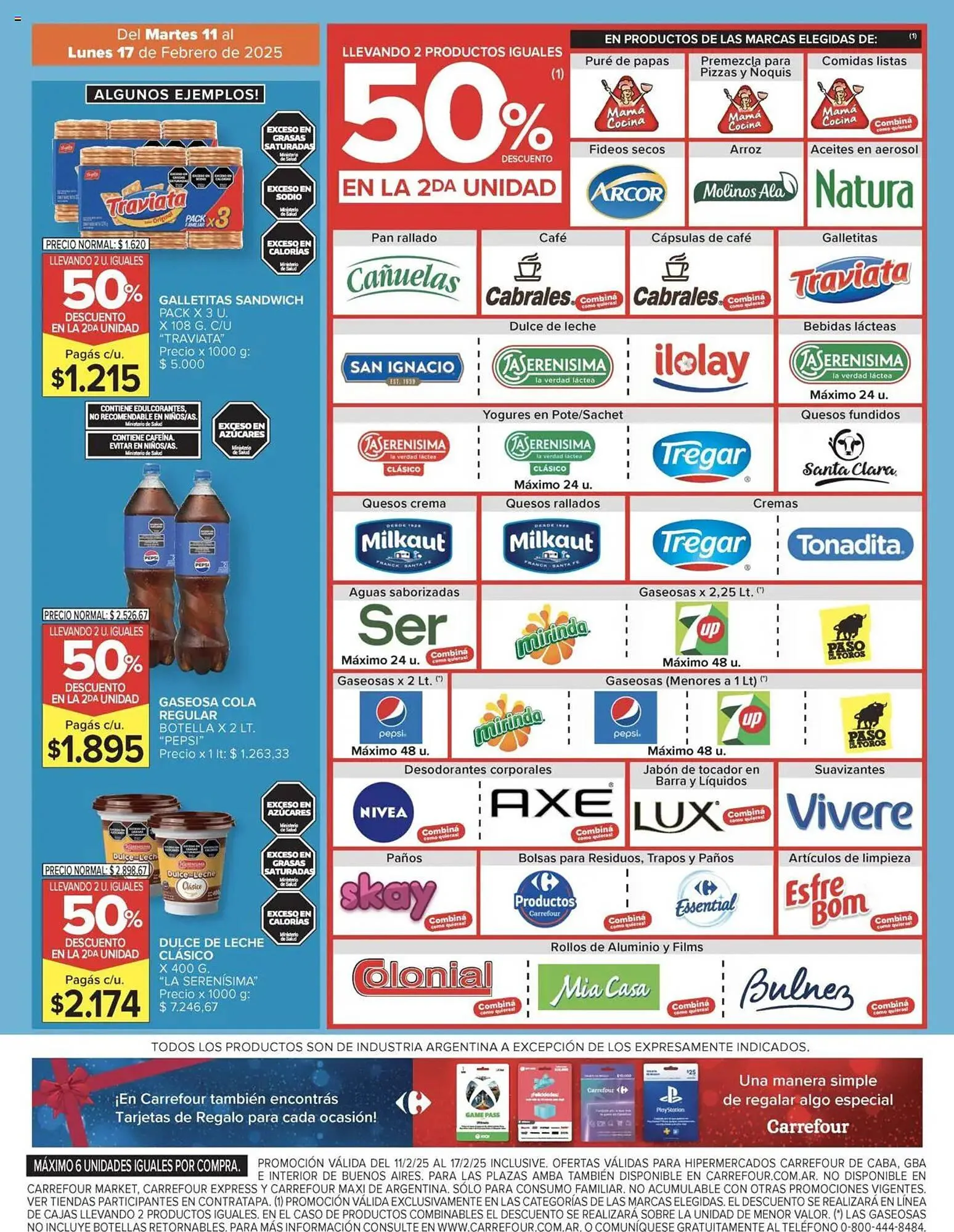 Ofertas de Catálogo Carrefour 11 de febrero al 17 de febrero 2025 - Página 4 del catálogo