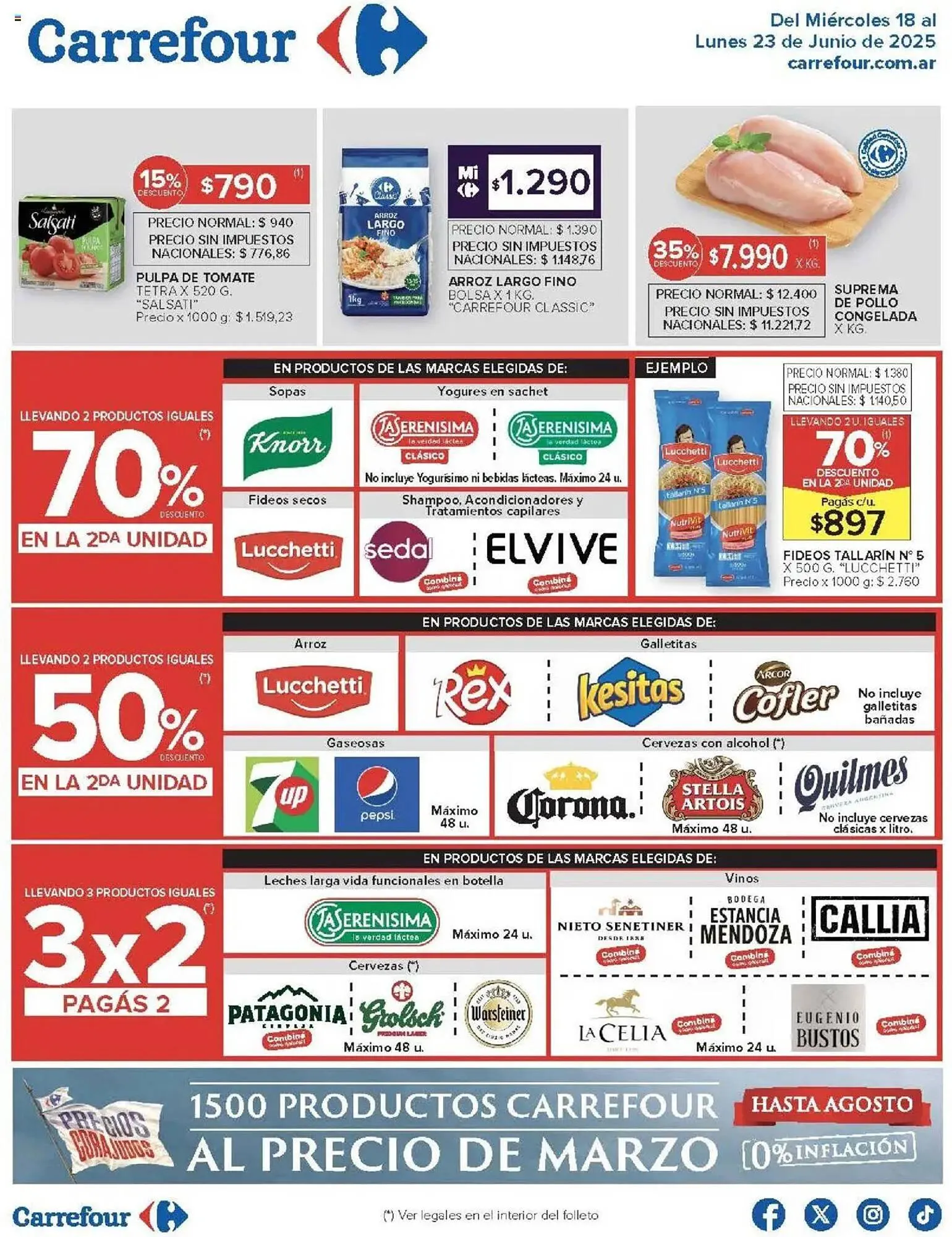 Ofertas de Catálogo Carrefour 18 de junio al 24 de junio 2025 - Página 2 del catálogo