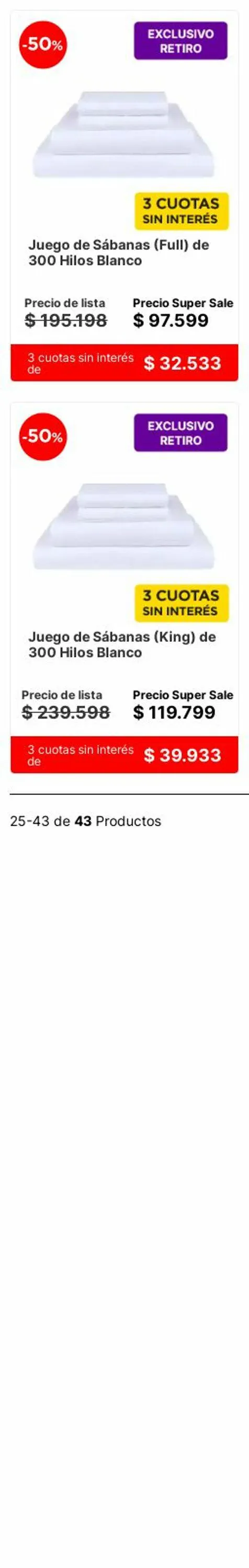 Ofertas de Sommier Center 12 de febrero al 21 de febrero 2024 - Página 11 del catálogo