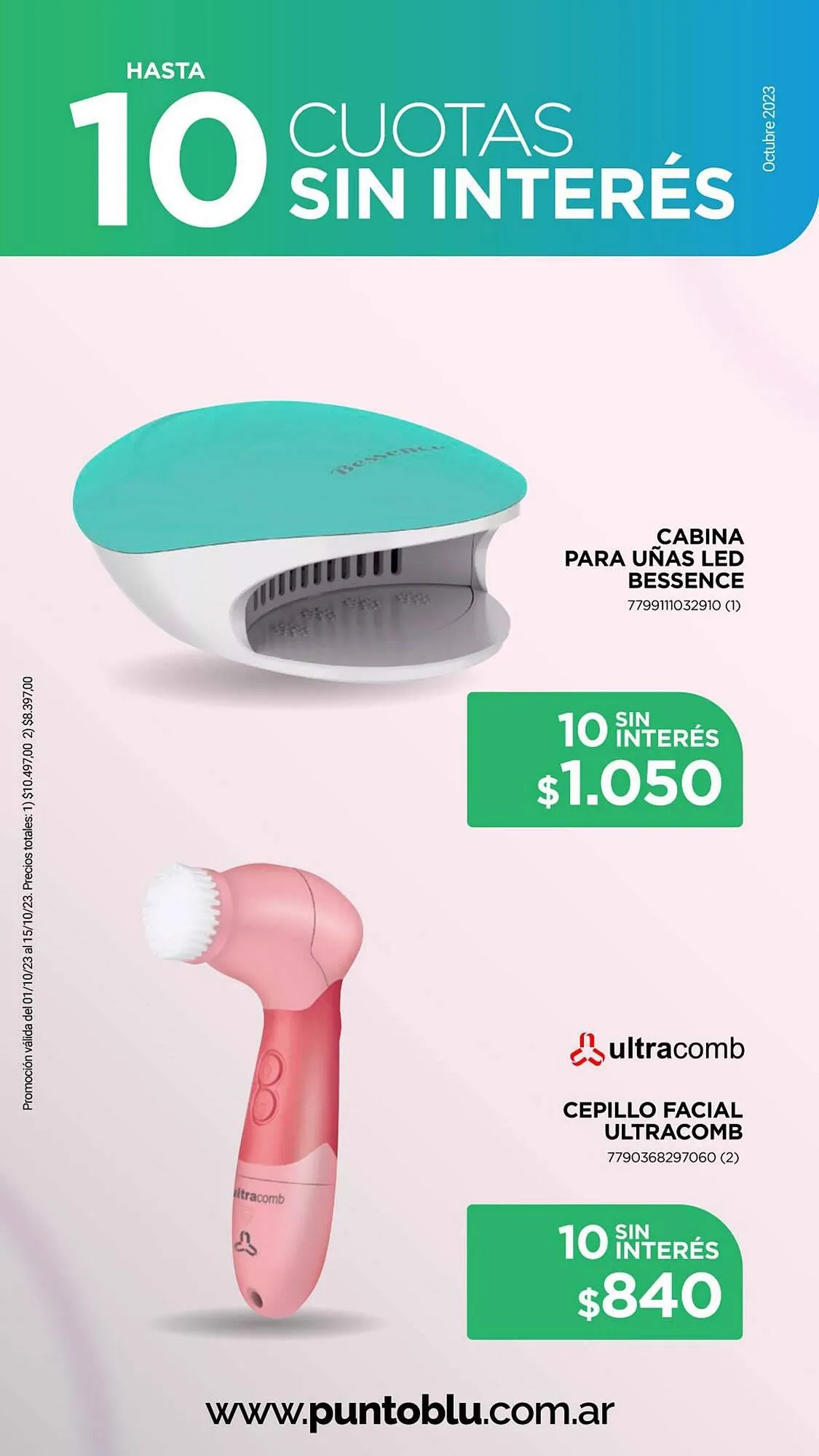 Ofertas de Catálogo Punto Blu 2 de octubre al 15 de octubre 2023 - Página 7 del catálogo