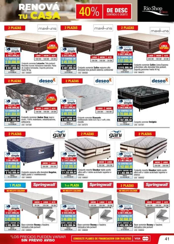 Ofertas de Ofertas Rio Shop Deco 20 de agosto al 3 de septiembre 2024 - Página 35 del catálogo
