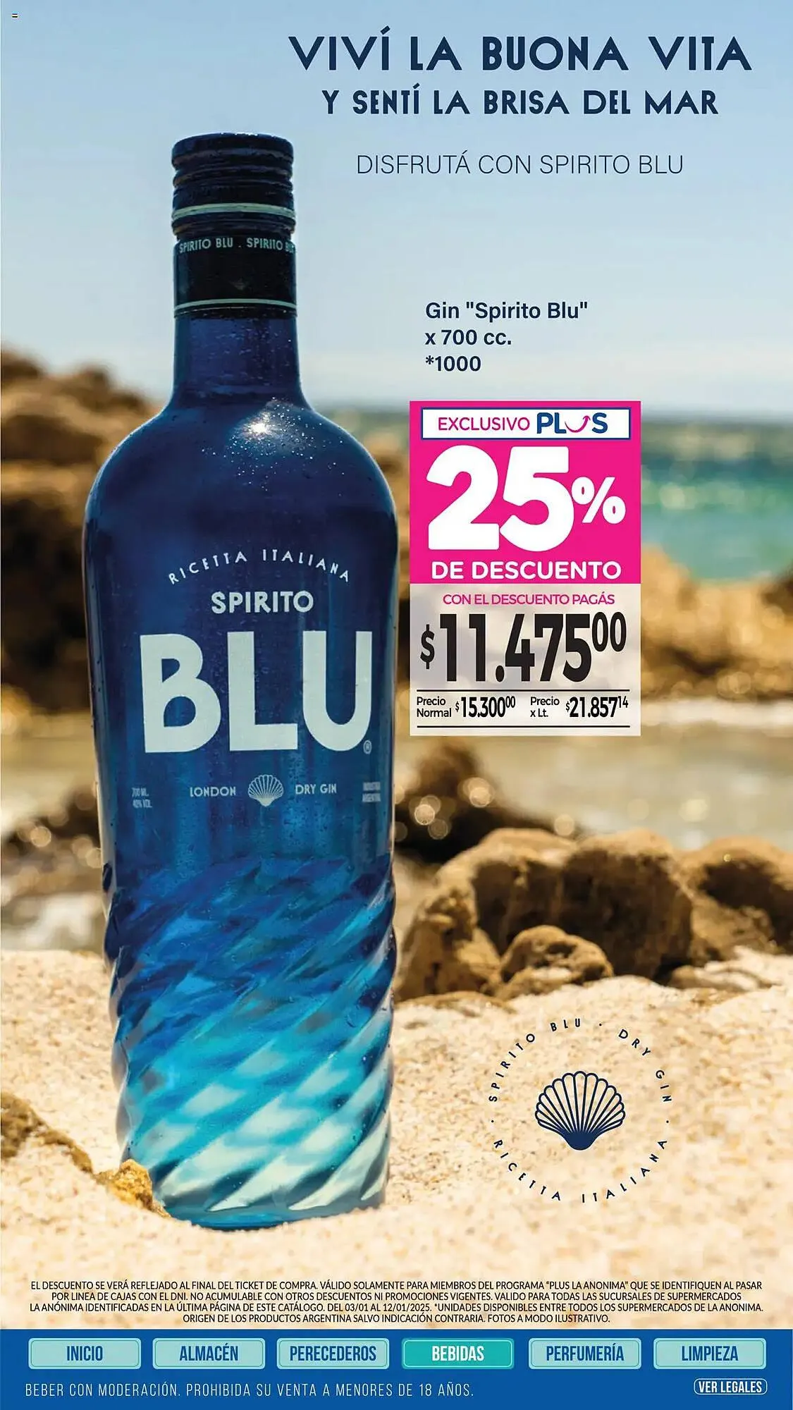 Ofertas de Catálogo La Anonima 3 de enero al 12 de enero 2025 - Página 33 del catálogo