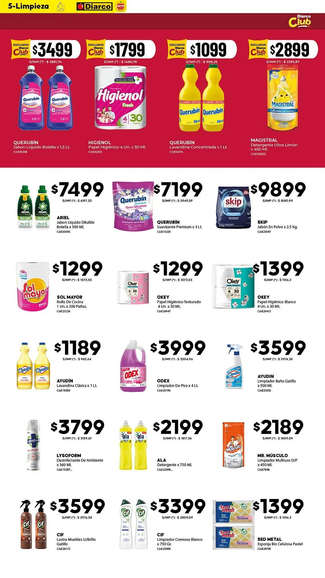 Ofertas de Catálogo Diarco 4 de mayo al 8 de mayo 2026 - Página 5 del catálogo