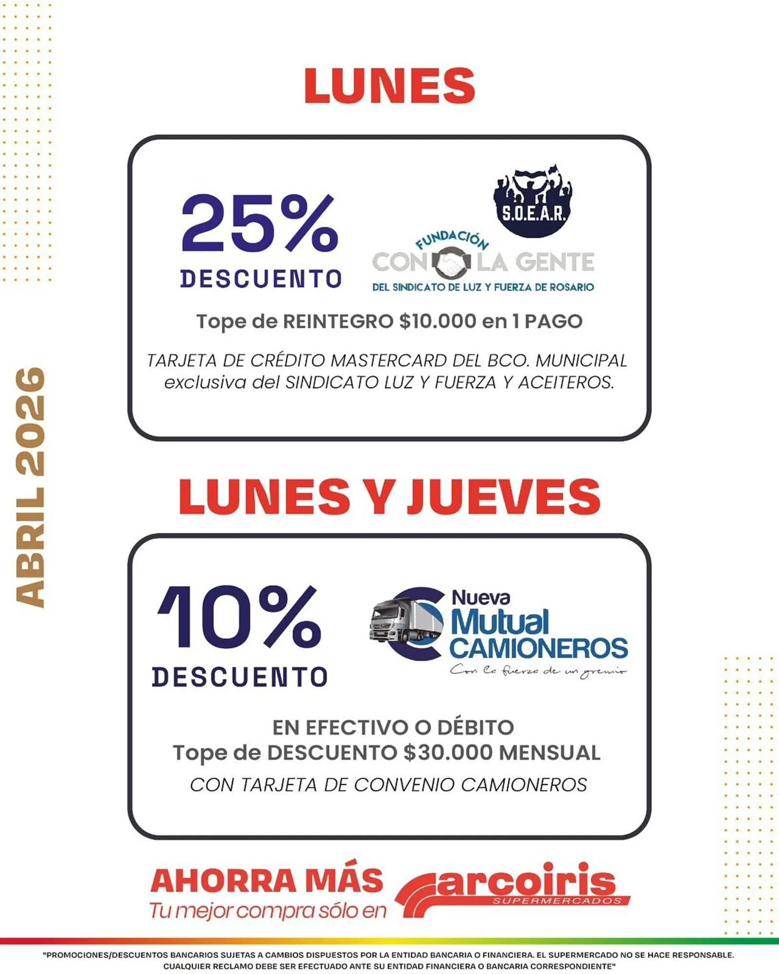 Ofertas de Catálogo Arcoiris Supermercados 7 de abril al 30 de abril 2026 - Página 2 del catálogo