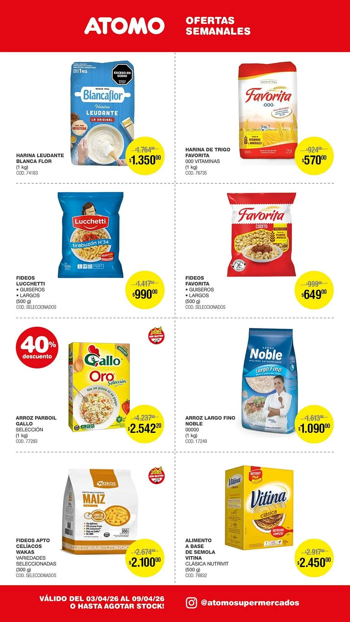 Ofertas de Catálogo Atomo Conviene 3 de abril al 9 de abril 2026 - Página 13 del catálogo