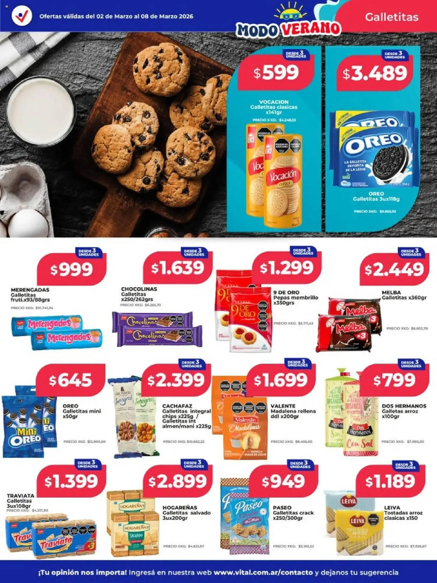 Ofertas de Catálogo Supermayorista Vital 2 de marzo al 8 de marzo 2026 - Página 13 del catálogo