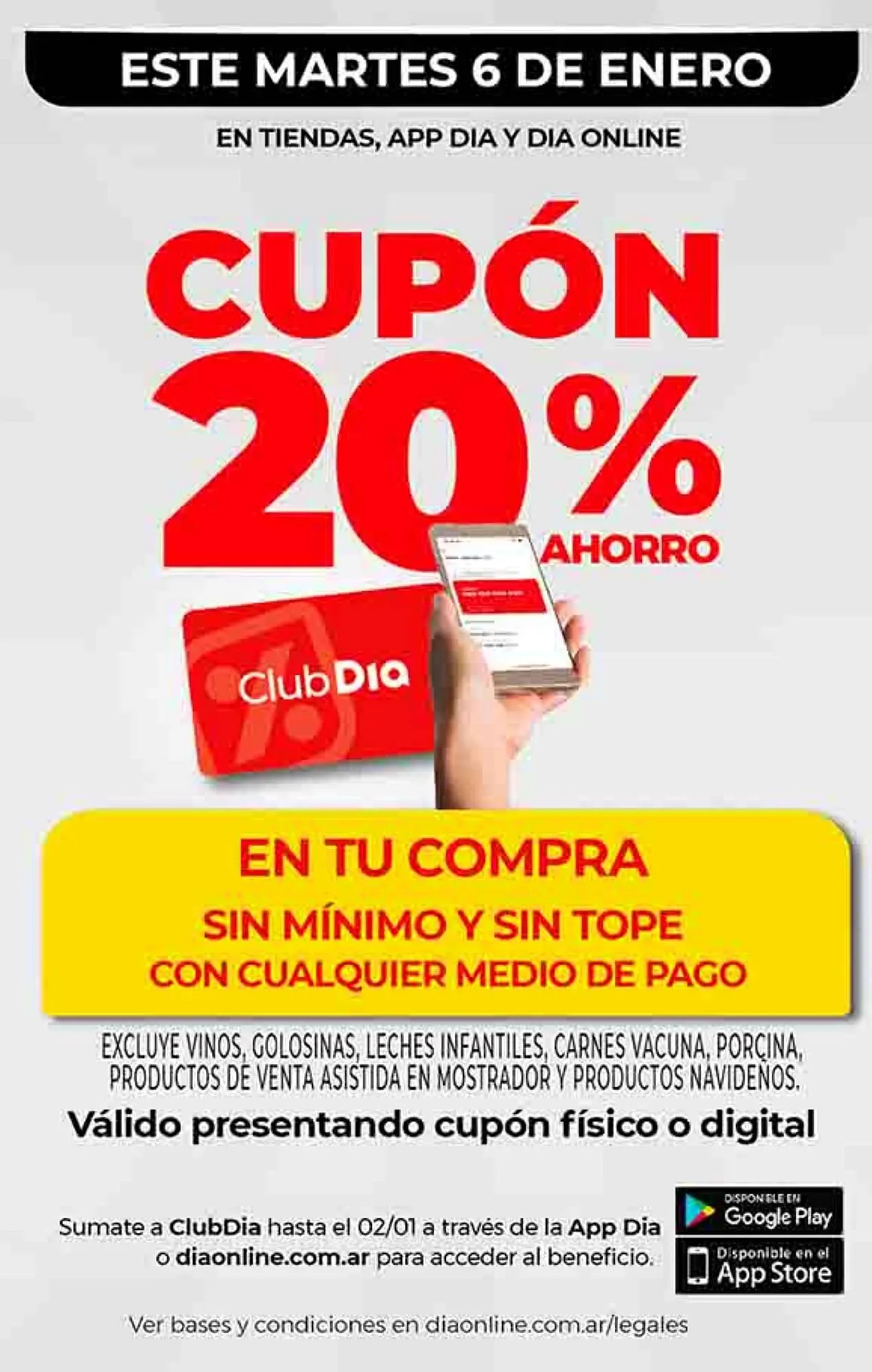 Ofertas de Folleto Supermercados DIA 2 de enero al 5 de enero 2026 - Página 6 del catálogo