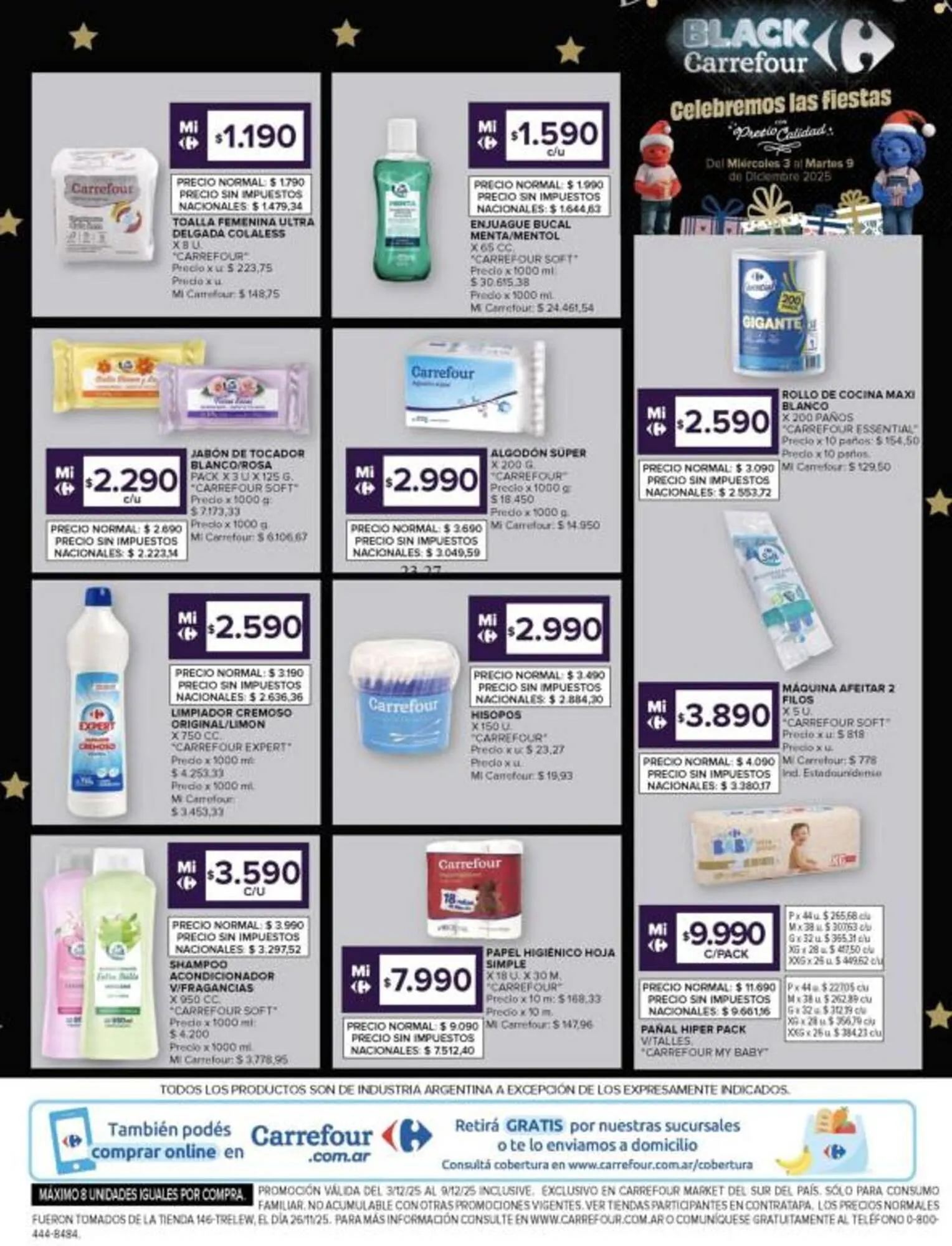 Ofertas de Catálogo Carrefour 3 de diciembre al 10 de diciembre 2025 - Página 16 del catálogo