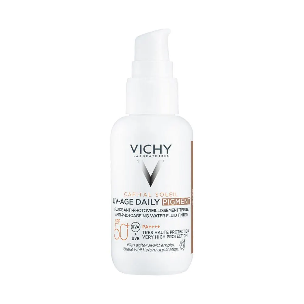 Protector Solar Vichy Uv-Age Daily Pigment Medium Spf 50 x 40 ml