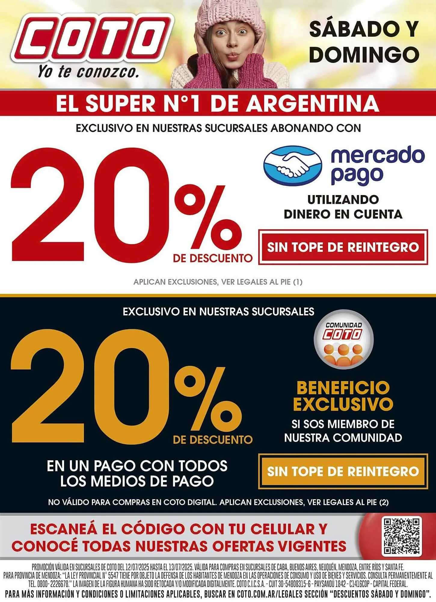 Ofertas de Catálogo Coto 14 de julio al 14 de julio 2025 - Página 1 del catálogo