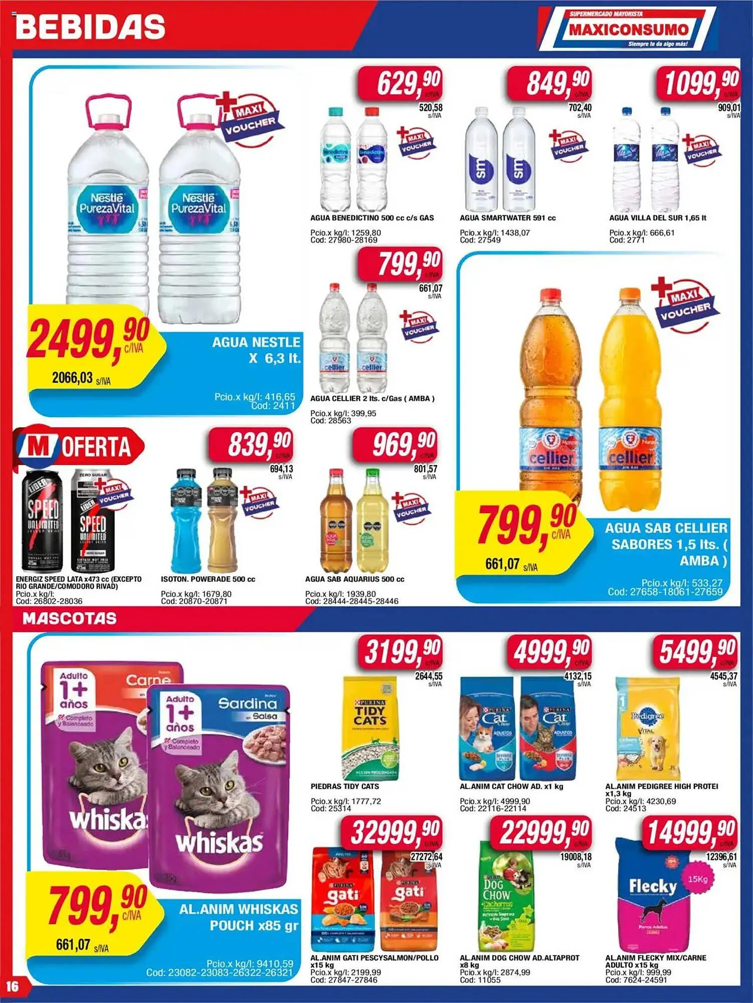 Ofertas de Catálogo Maxiconsumo 18 de agosto al 25 de agosto 2025 - Página 16 del catálogo