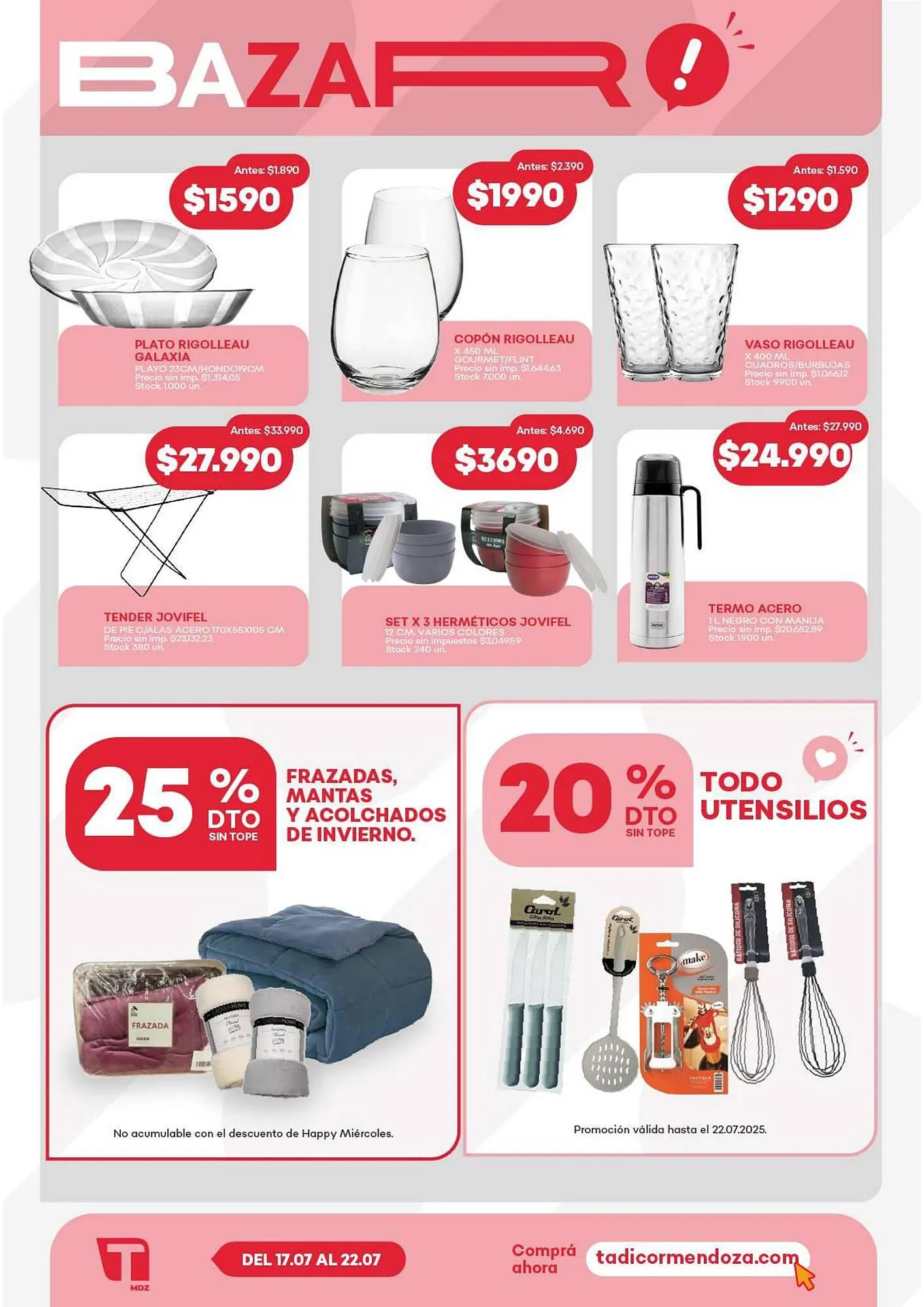 Ofertas de Catálogo Supermercados Tadicor 17 de julio al 22 de julio 2025 - Página 4 del catálogo