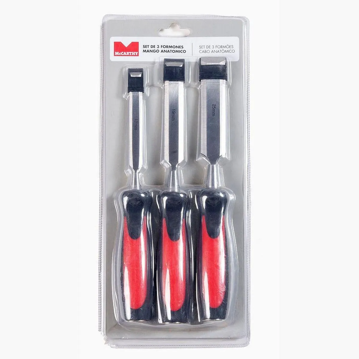 Set De 3 Formones Mccarthy