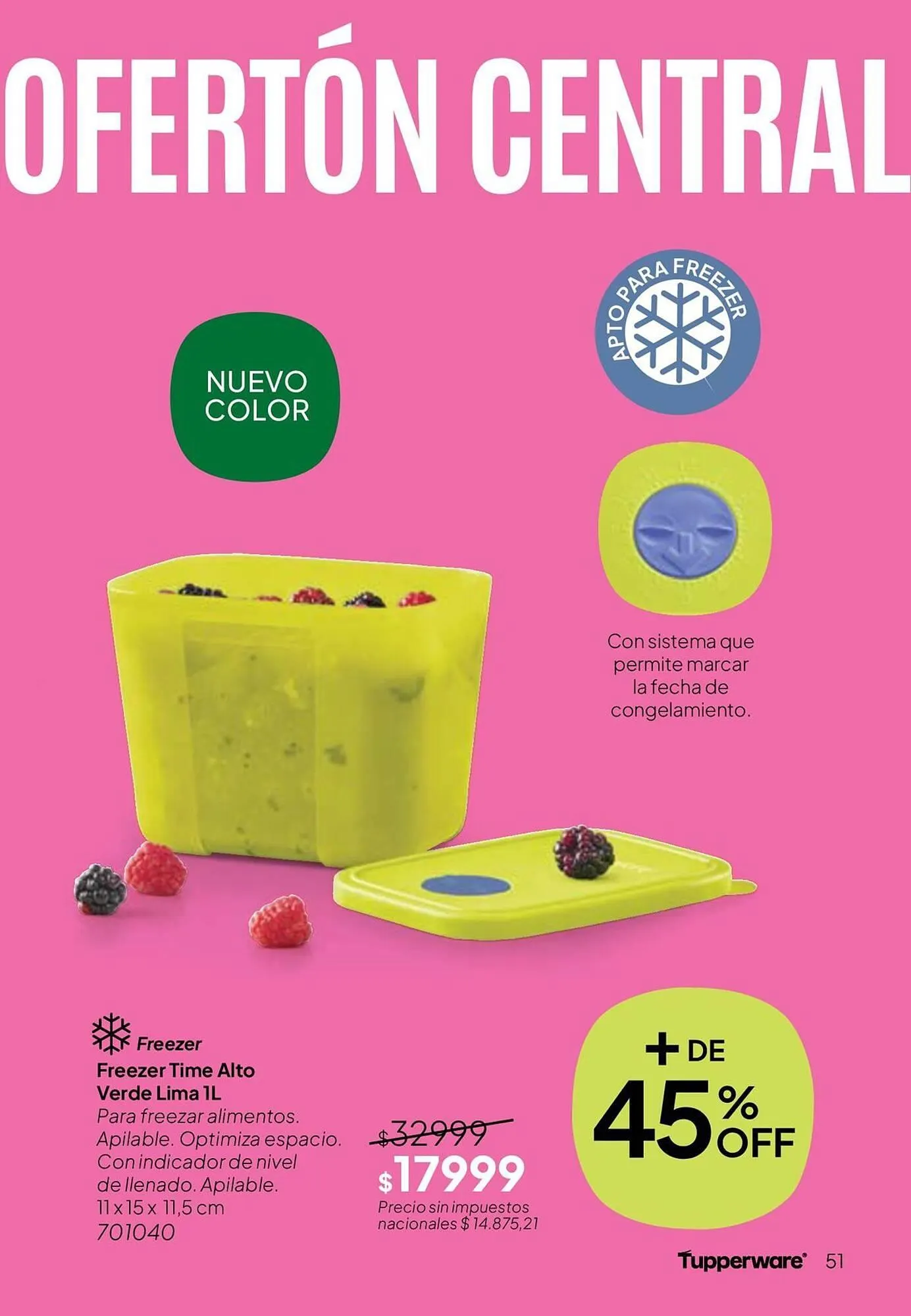 Ofertas de Folleto Tupperware 1 de abril al 30 de abril 2026 - Página 52 del catálogo