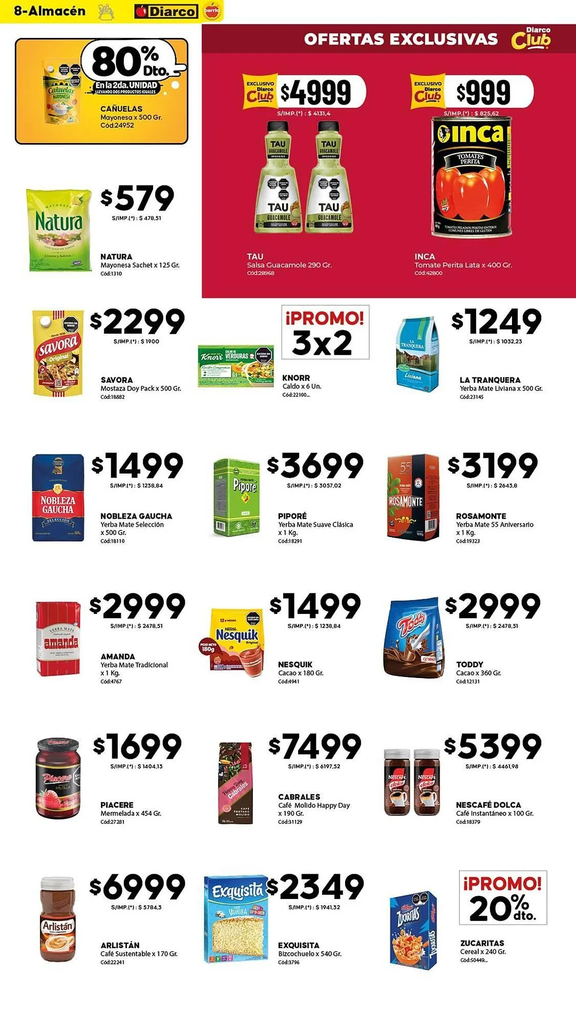 Ofertas de Catálogo Diarco 11 de mayo al 15 de mayo 2026 - Página 8 del catálogo