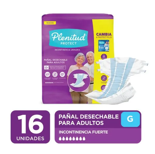 30244557 Plenitud Pañal Protect Gde X16u.