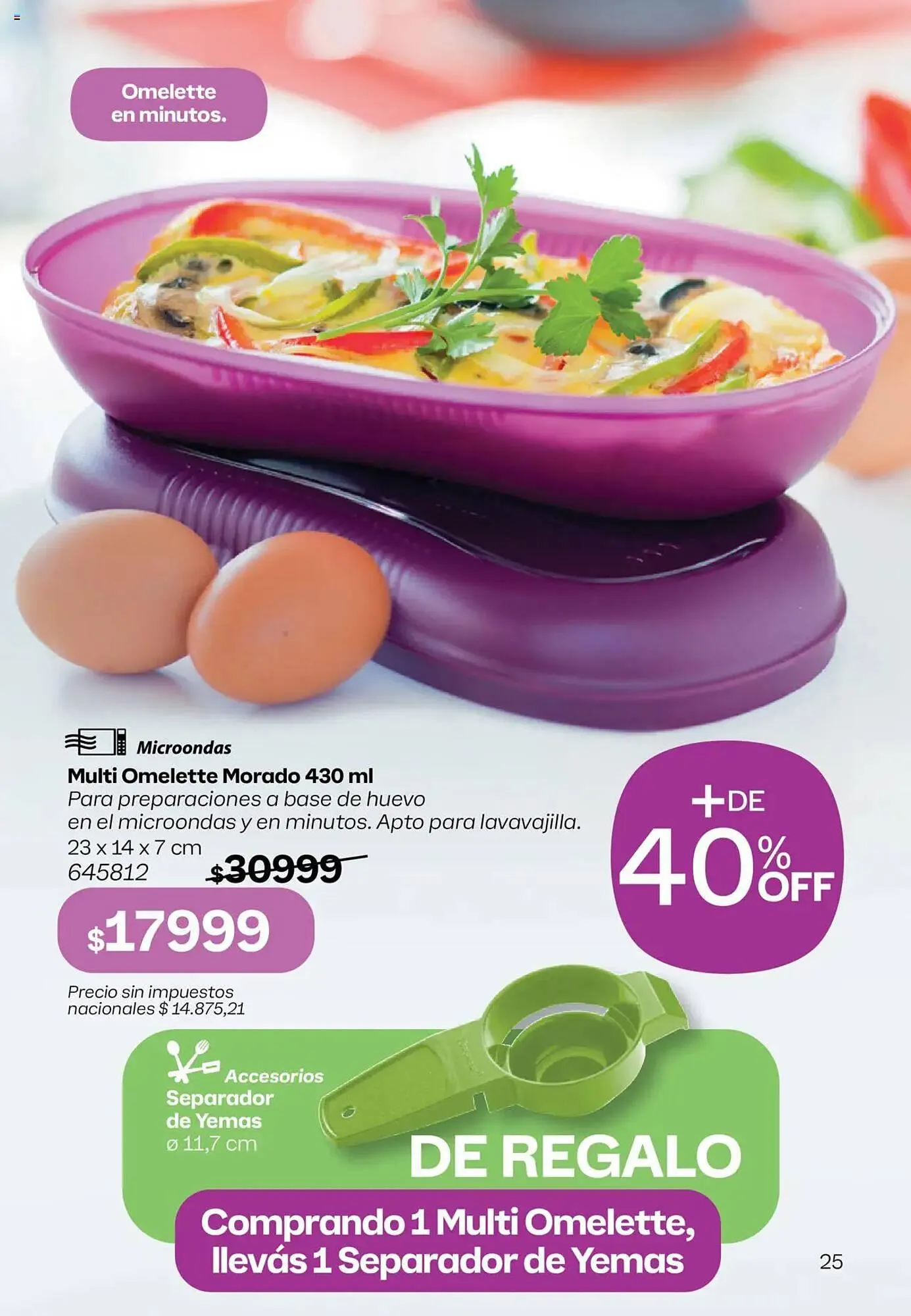Ofertas de Folleto Tupperware 21 de septiembre al 5 de octubre 2025 - Página 26 del catálogo