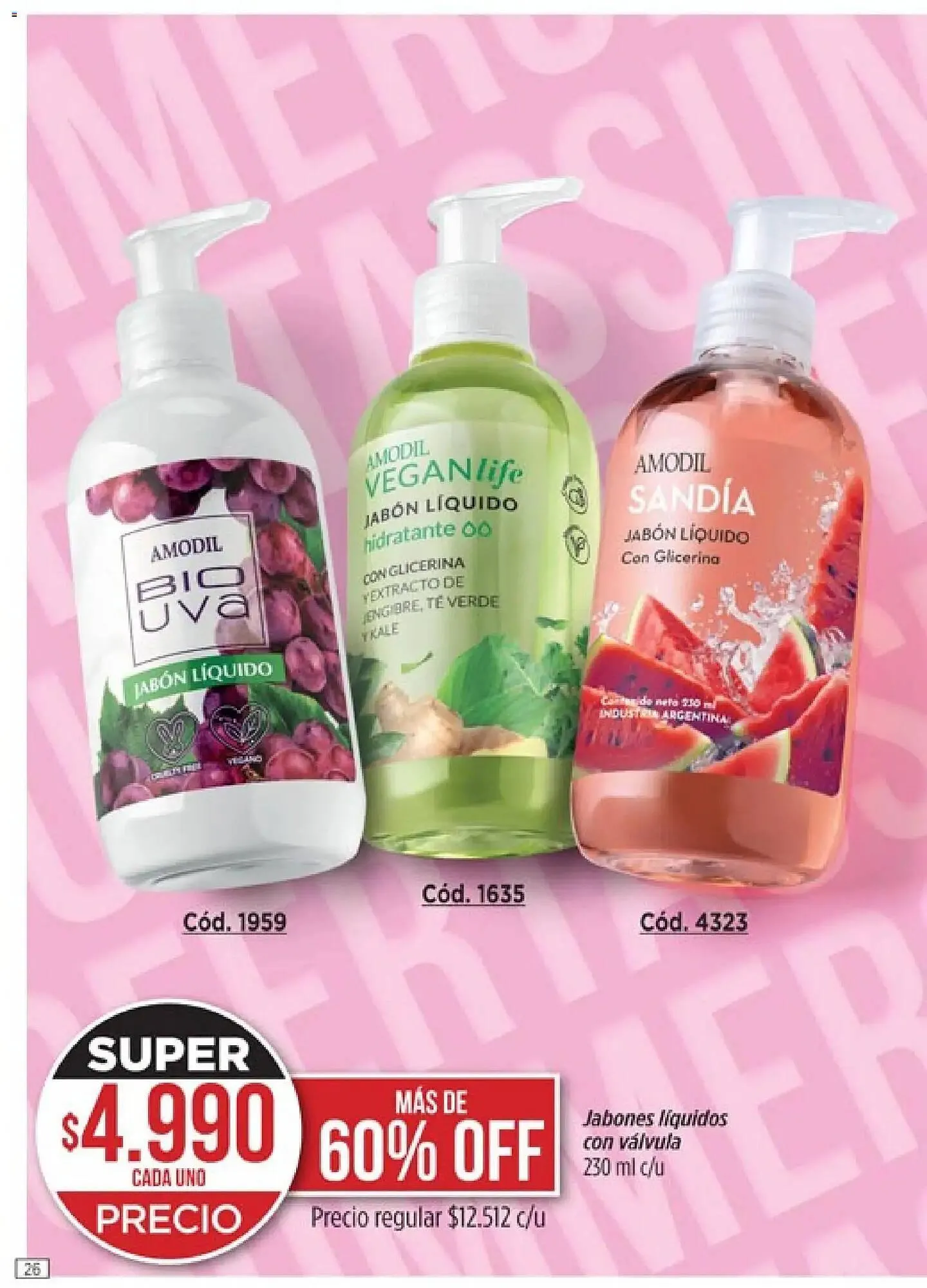 Ofertas de Catálogo Amodil 1 de enero al 1 de febrero 2026 - Página 26 del catálogo