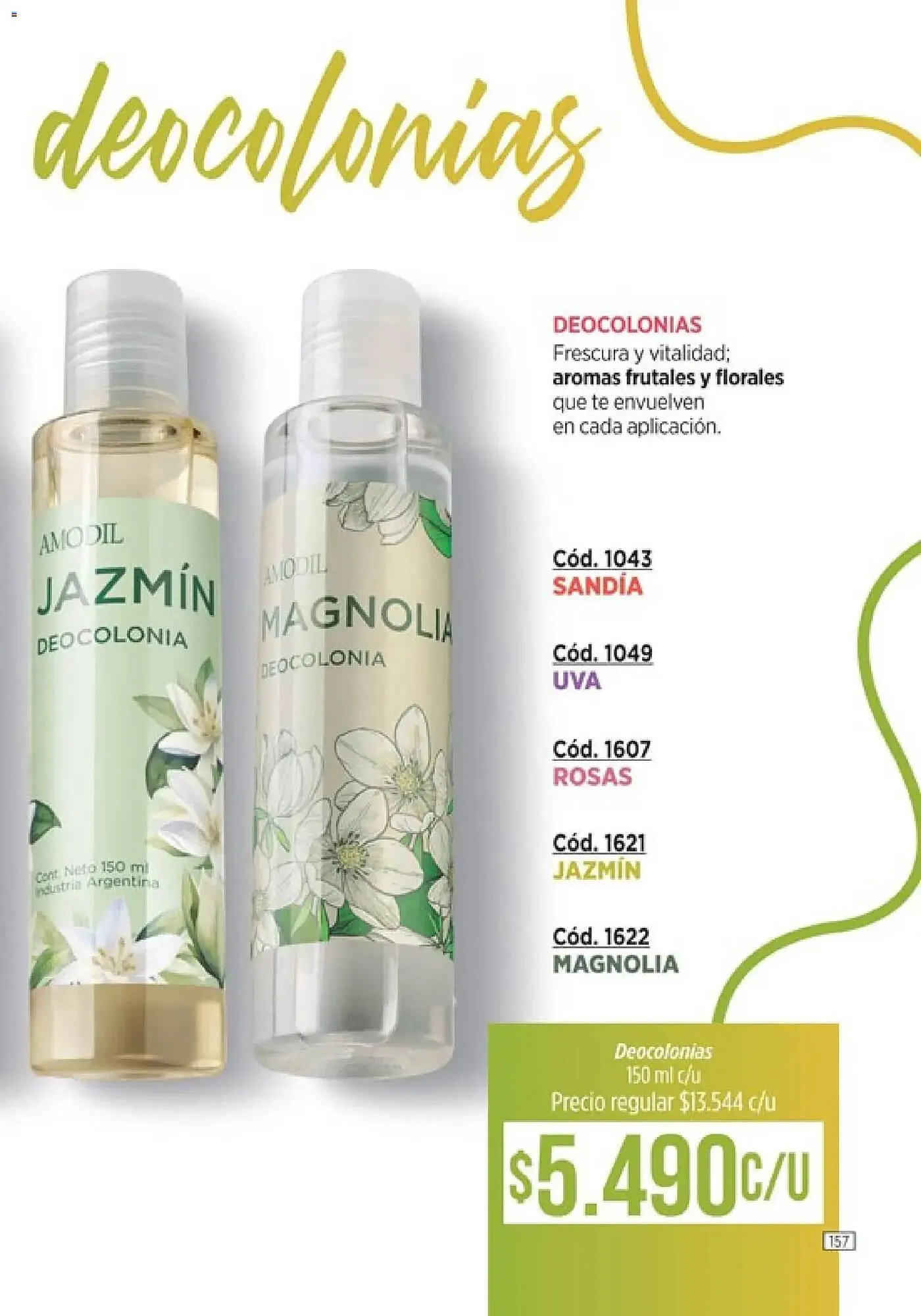 Ofertas de Catálogo Amodil 1 de marzo al 31 de marzo 2026 - Página 157 del catálogo